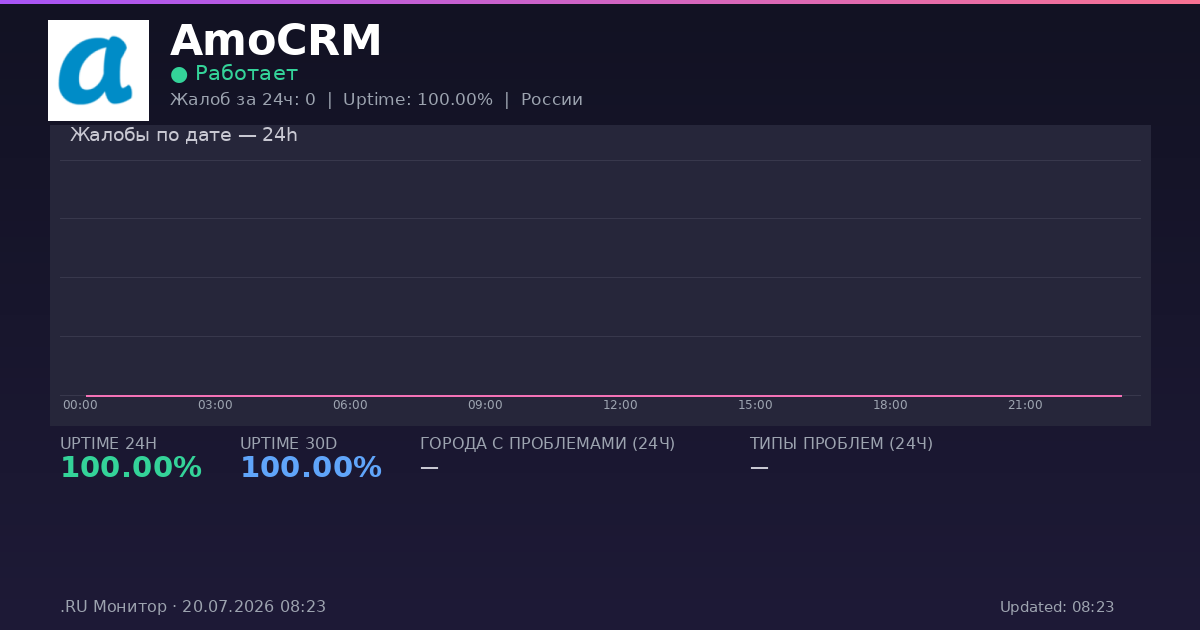 AmoCRM status
